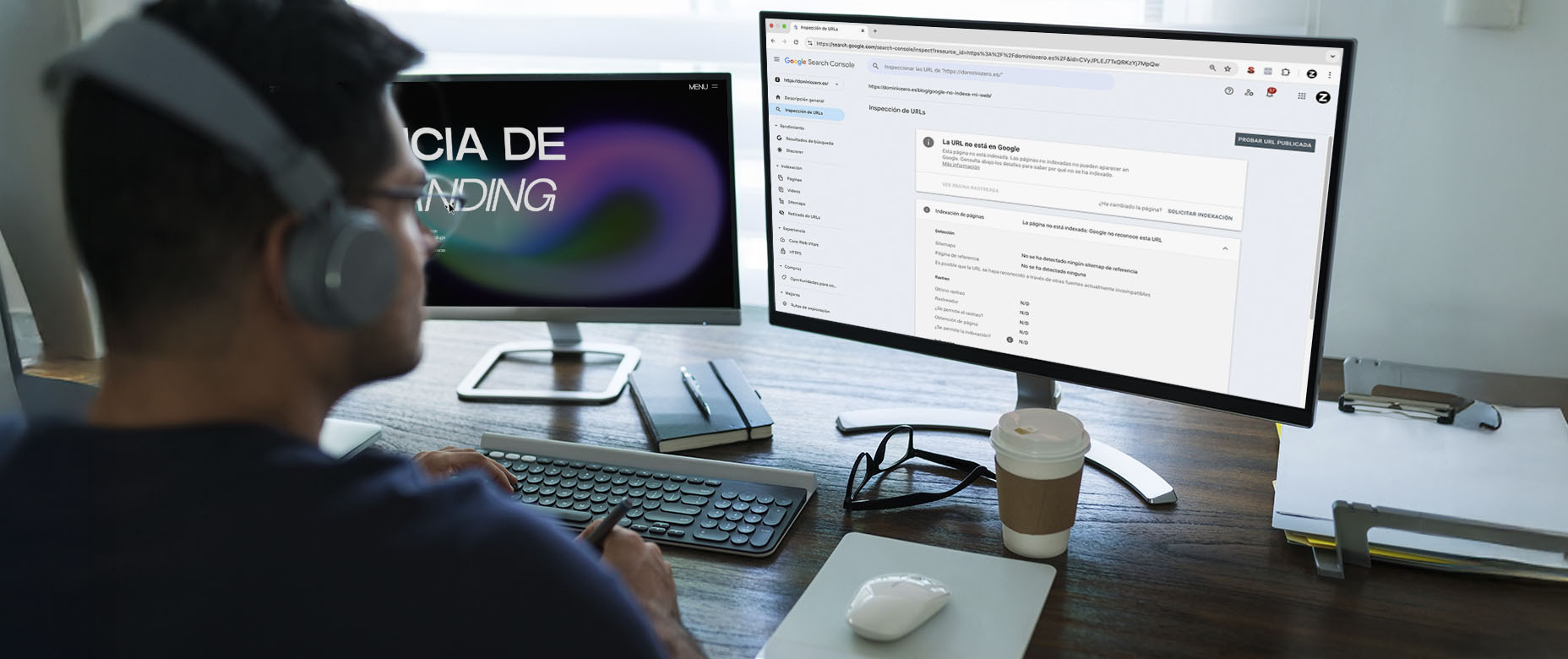 google no indexa mi web